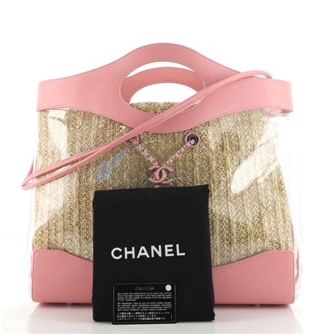 Chanel 31 shopping bag pvc